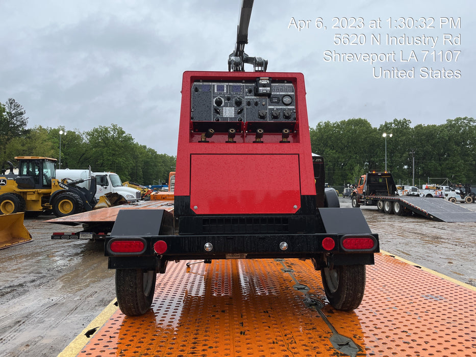 2022 Shindaiwa DGW400MDL Kubota D902 Engine, 23 HP, Dual Op Welder, Wire, Arc, Droop Stick, Tig, and CC Stick Functionality, Simulphase, 3 Phase and 1 Phase Gen Output, Single Axle NB Trlr, Slr Trckl Chrg 12V 12W, Fire Ext