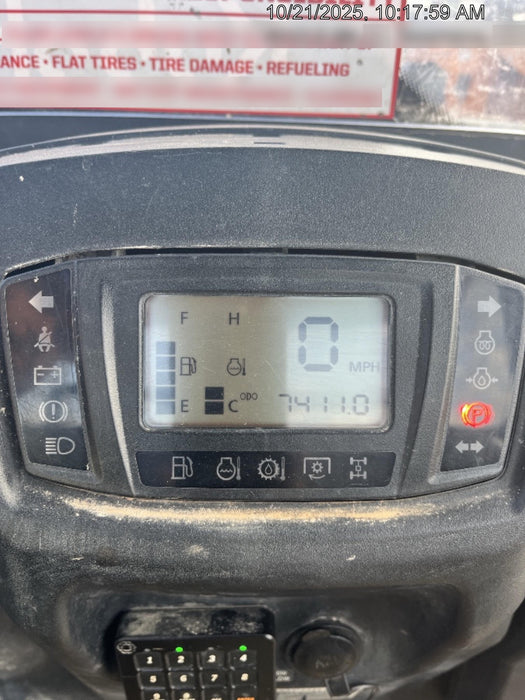 2022 Kubota RTV-X1140W-H Plastic Canopy, Windshield Acrylic Clear, LED Strobe Light, Wire Harness Kit, Back up Alarm