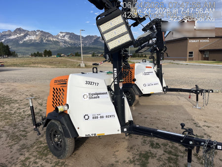 2023 Generac MLT2 Diesel, Flex Switch 120V Input, Powerzone Controller, (4) 320W LED Lights, 4kW Generator, 39.9 Gal Fuel Tank, 2" Ball, T3