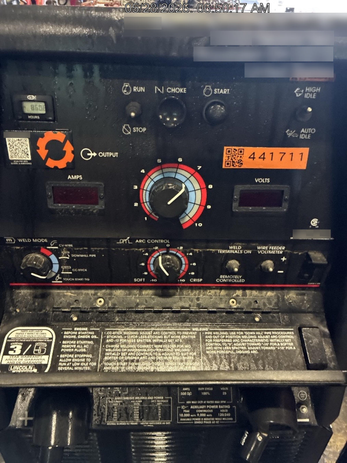 2024 LINCOLN ELECTRIC Ranger 305 LPG