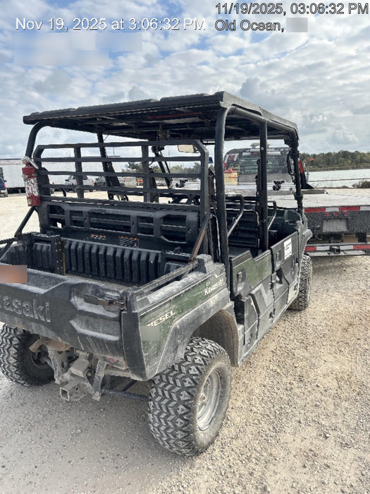 2019 Kawasaki Mule PRO-DXT Movement Alarm, Beacon, Hard Top, ES Track Hardware