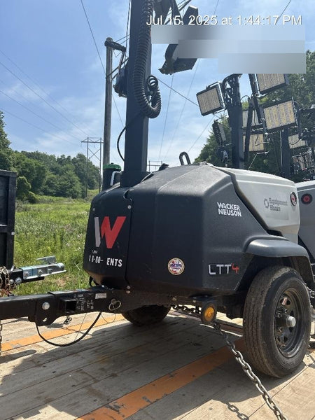 2024 Wacker Neuson LTT4 Diesel, Kohler KDW702, Deep Sea Controller, Auto Start, LED 320W, Bypass Outlet, T3