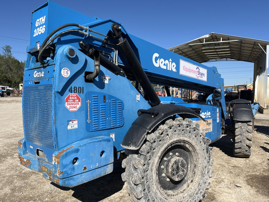 2017 Genie GTH-1056 Open Cab, Solid Tires