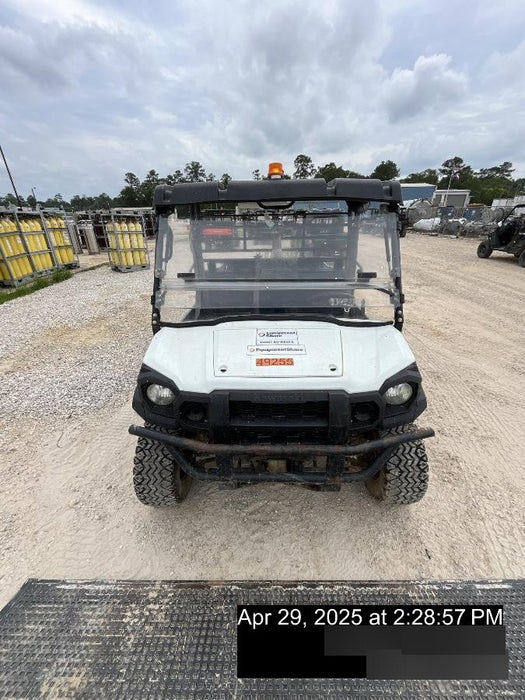 2019 Kawasaki Mule PRO-DXT - 3 Passenger 3 Seater, Standard Options, Backup Alarm, Beacon, Plastic Hard Top, Poly Windshield, Horn Kit