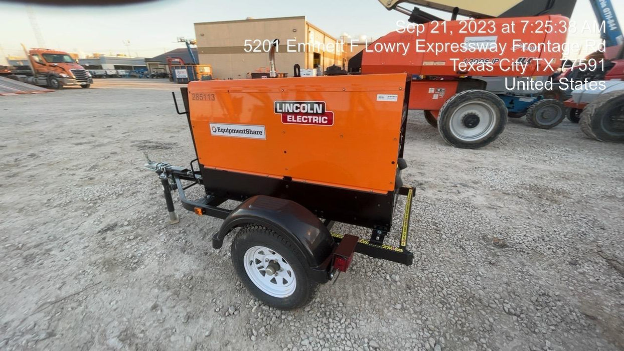 2022 Lincoln Electric LE400 Kubota V1505, Trlr, Cable Rack, Light Kit, ES Decals, T3