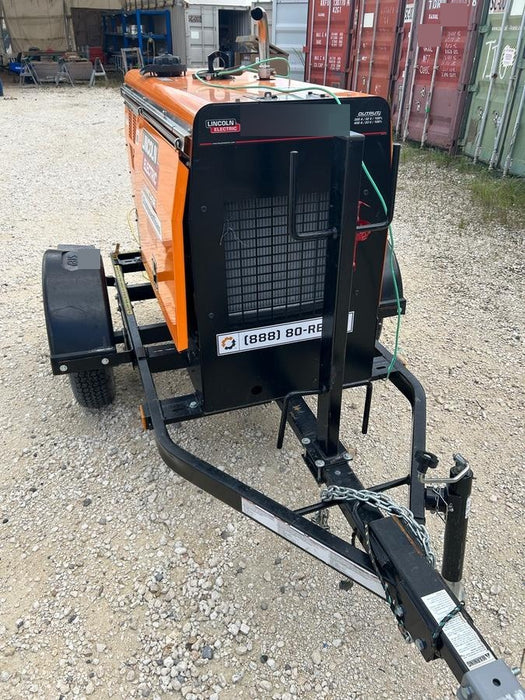 2024 Lincoln Electric Vantage 322 Welder Ready-Pak 3, Two wheel trailer, Fender and Light kit, Cable Rack, Orange