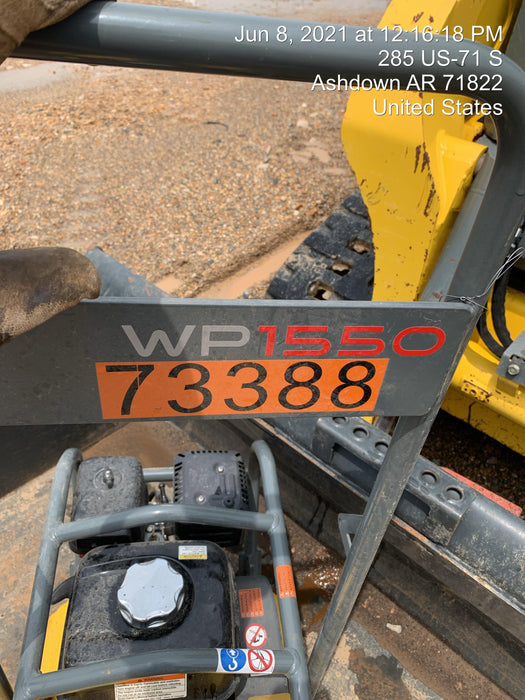 2020 WACKER NEUSON WP1550AW