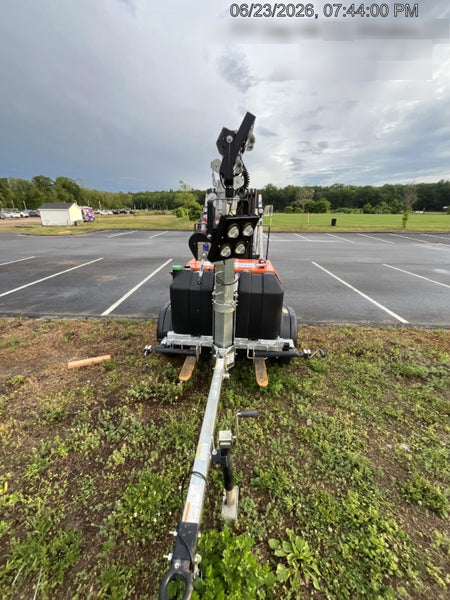 2024 Wanco WLTT-4MM4K Diesel, Deep Sea Controller, Shore Power Plug, Auto Start, (4) 350W LED Floodlights, 4kW Generator, 60 Gal Fuel Tank, 2" Ball, T3