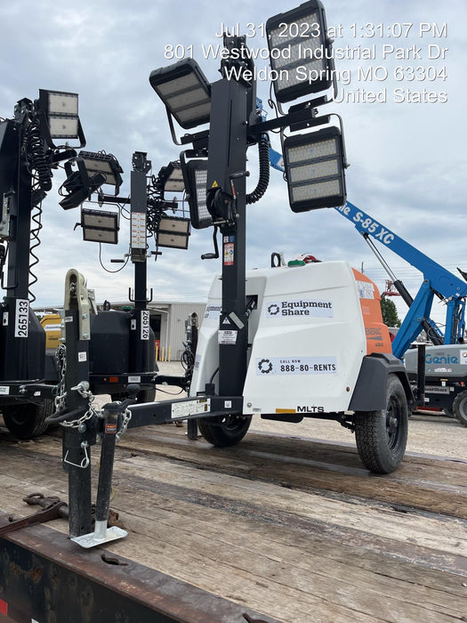 2023 Generac MLT2 Diesel, Flex Switch 120V Input, Powerzone Controller, (4) 320W LED Lights, 4kW Generator, 39.9 Gal Fuel Tank, 2" Ball, T3