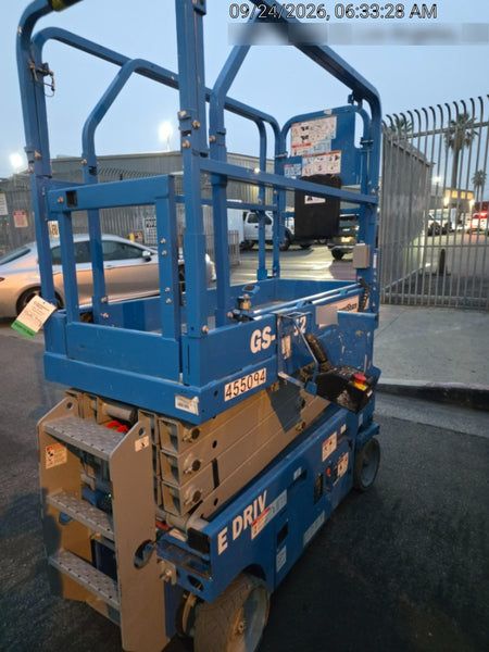 2024 Genie GS-1932 Electric Drive, Sld NM Tires, DBcns, T3 + Access Control