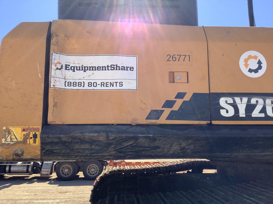 Sany SY265C SY265 Tier 4 - Cab, Hydraulic QC,  Buckets: 36" , 48"