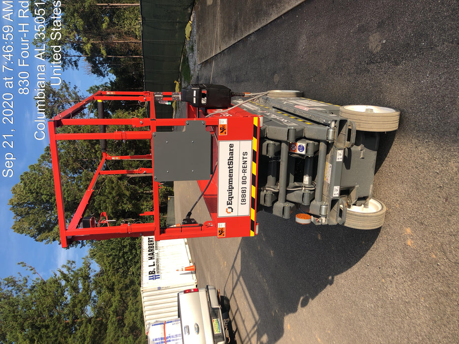 2020 Skyjack SJIII-3226 Solid NM Tires, Half height spring hinged entry gate, Dual Beacons