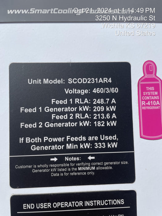 2024 SMARTECH SCOD231AR4