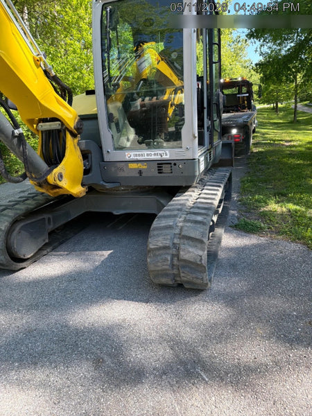 Wacker Neuson ET90 Cab, Long Dipperstick, Track, Bucket