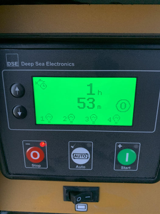 2021 Allmand NLV3GR (4) LED Light Fixture 350W, 23' Vertical Mast, 3kW Prime, Towable, Deep Sea L401, Leveling Jacks, Yanmar T4F 5.8hp