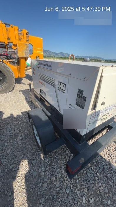 2020 Multiquip DLW400ESA4 400 amp Welder, 14kW, 120/240V, T4F Kubota, Trailer