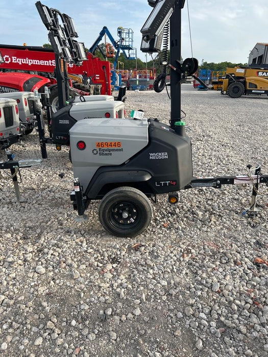 2024 Wacker Neuson LTT4 Diesel, Kohler KDW702, Deep Sea Controller, Auto Start, LED 320W, Bypass Outlet, T3