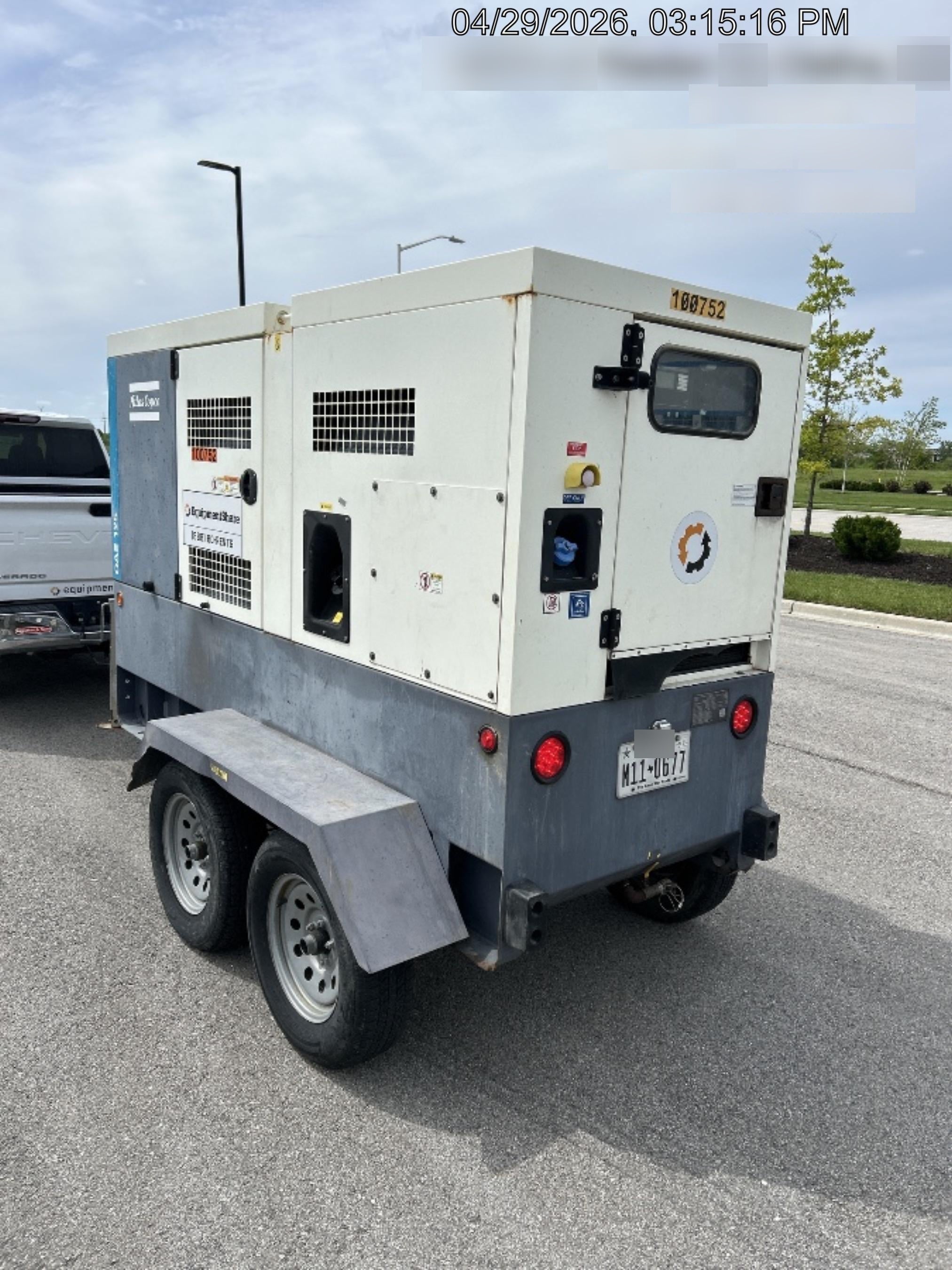 2020 ATLAS COPCO QAS 125