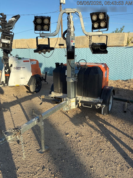 2024 Wanco WLTT-4MM4K Diesel, Deep Sea Controller, Shore Power Plug, Auto Start, (4) 350W LED Floodlights, 4kW Generator, 60 Gal Fuel Tank, 2" Ball, T3