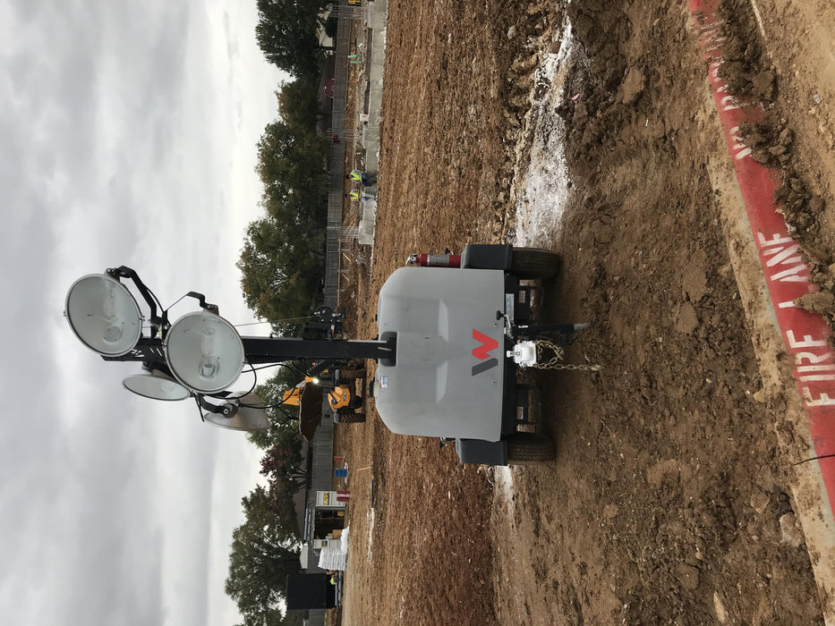 2019 Wacker Neuson LTV6L-MH Wacker Neuson LTV6L Mobile Light Tower w/Fuel Level Sensor Installed