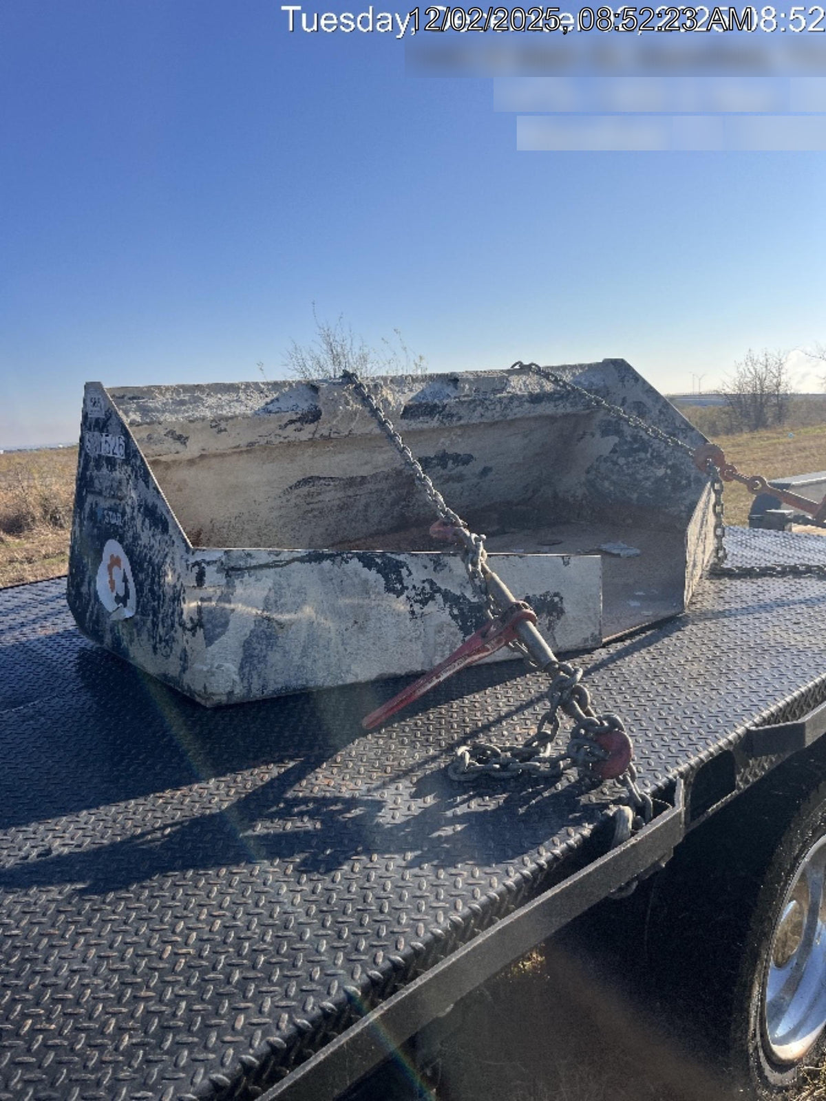 2023 STAR INDUSTRIES 125 - Placement Concrete Bucket