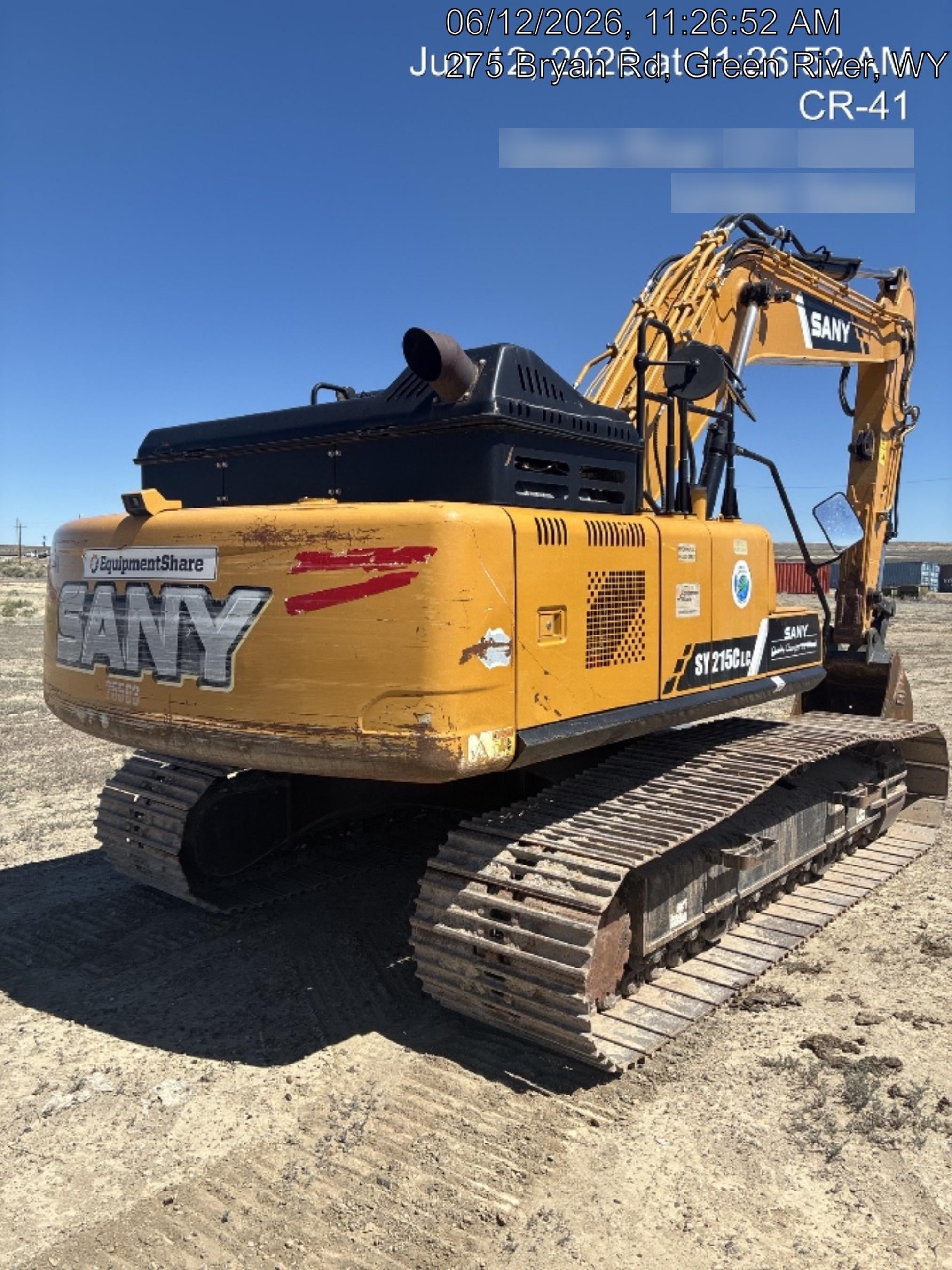 2019 SANY SY215