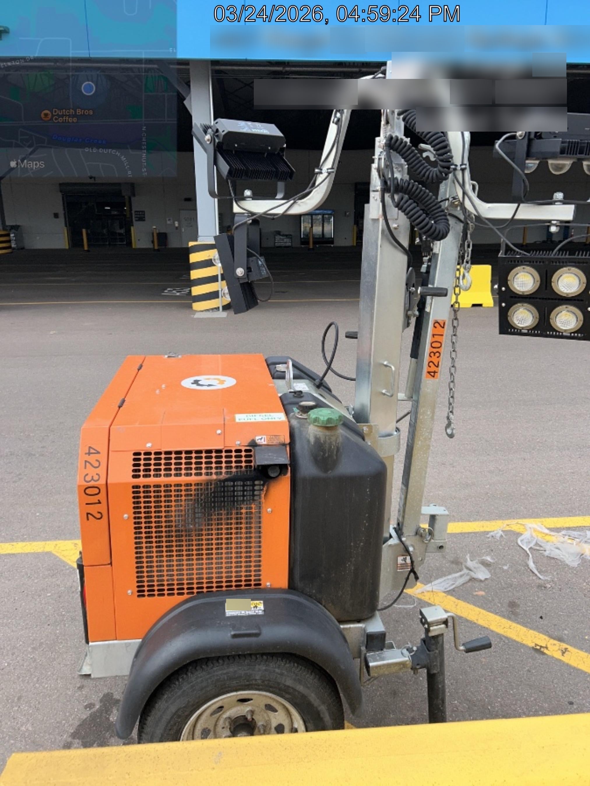 2024 Wanco WLTT-4MM4K Diesel, Deep Sea Controller, Shore Power Plug, Auto Start, (4) 350W LED Floodlights, 4kW Generator, 60 Gal Fuel Tank, 2" Ball, T3
