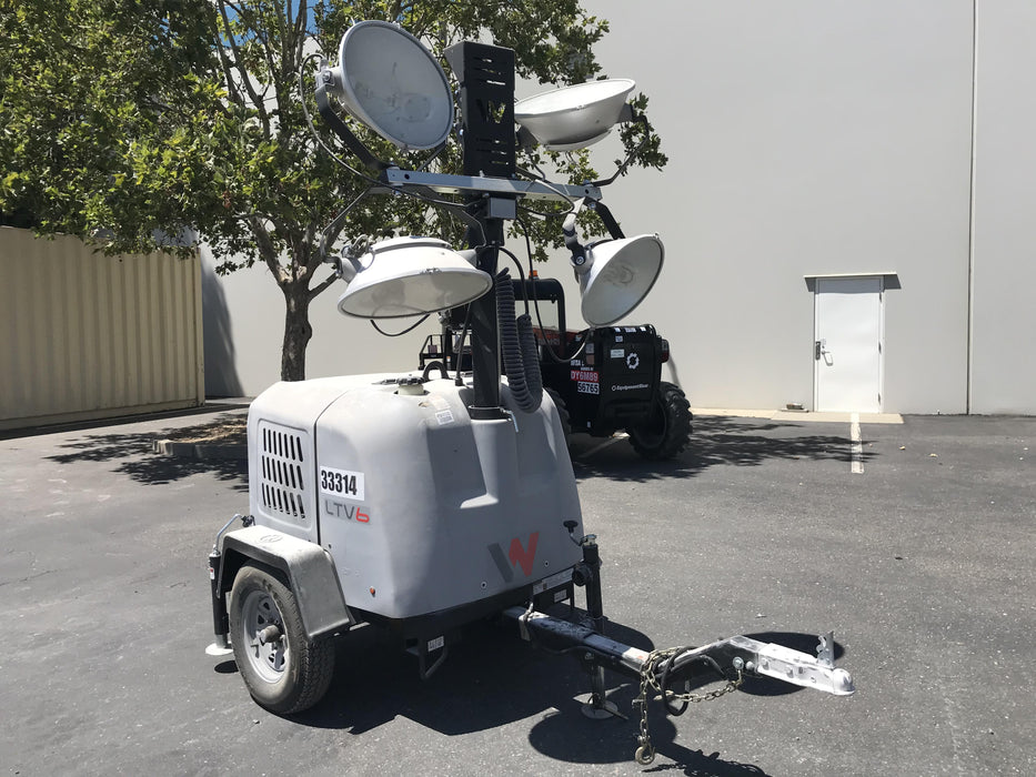 2019 Wacker Neuson LTV6L-MH Wacker Neuson LTV6L Mobile Light Tower w/Fuel Level Sensor Installed