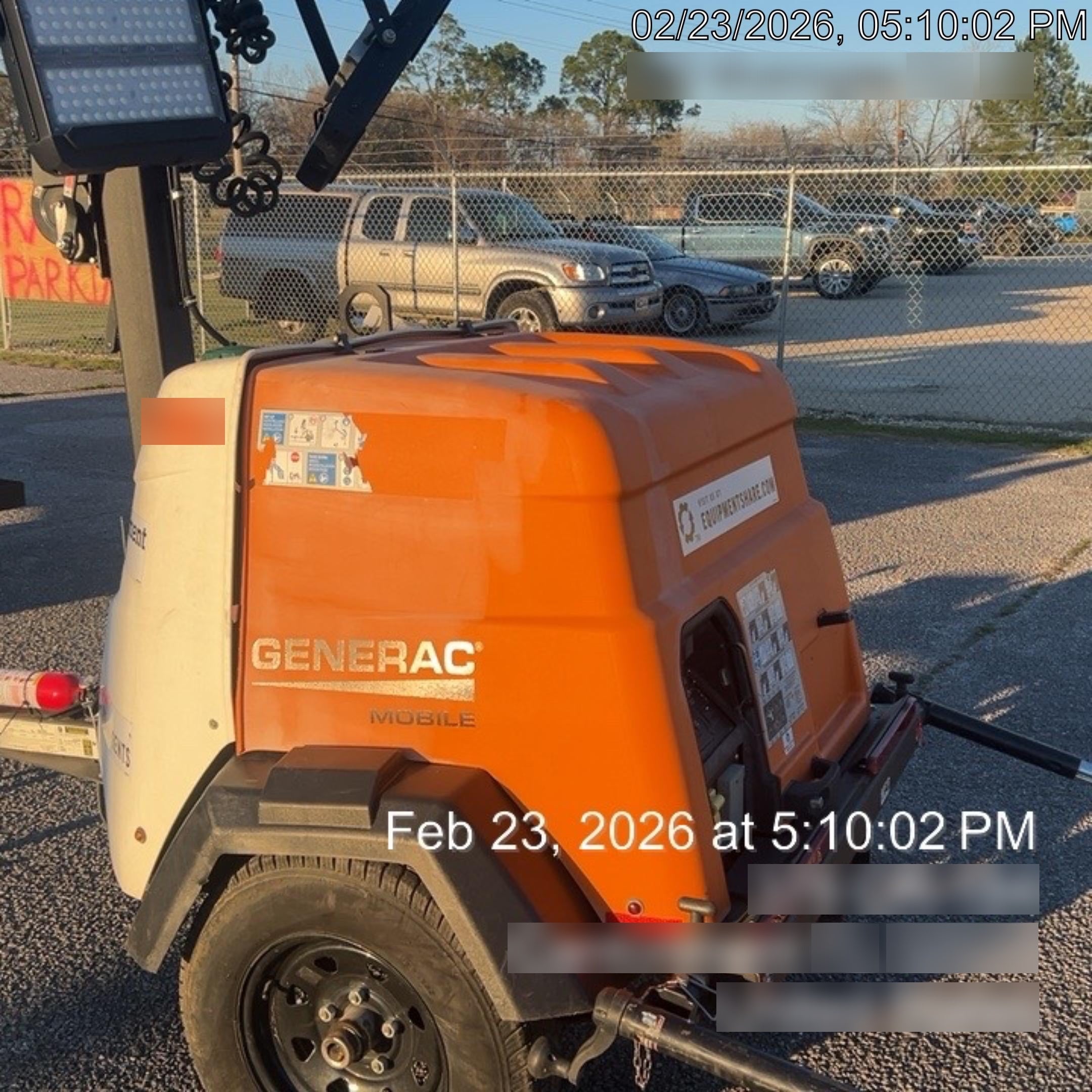 2023 Generac MLT2 Diesel, Flex Switch 120V Input, Powerzone Controller, (4) 320W LED Lights, 4kW Generator, 39.9 Gal Fuel Tank, 2" Ball, T3
