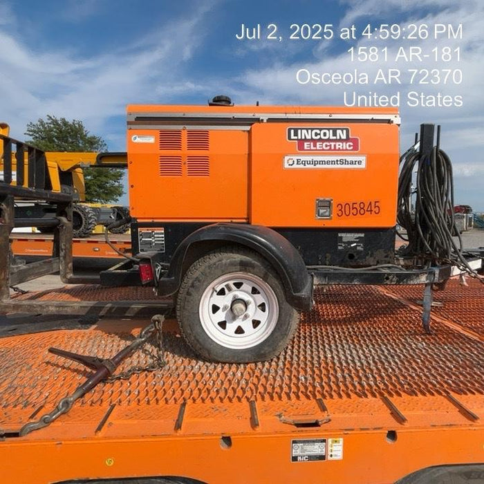 2023 Lincoln Electric LE400 Kubota V1505, Trlr, Cable Rack, Light Kit, ES Decals, T3