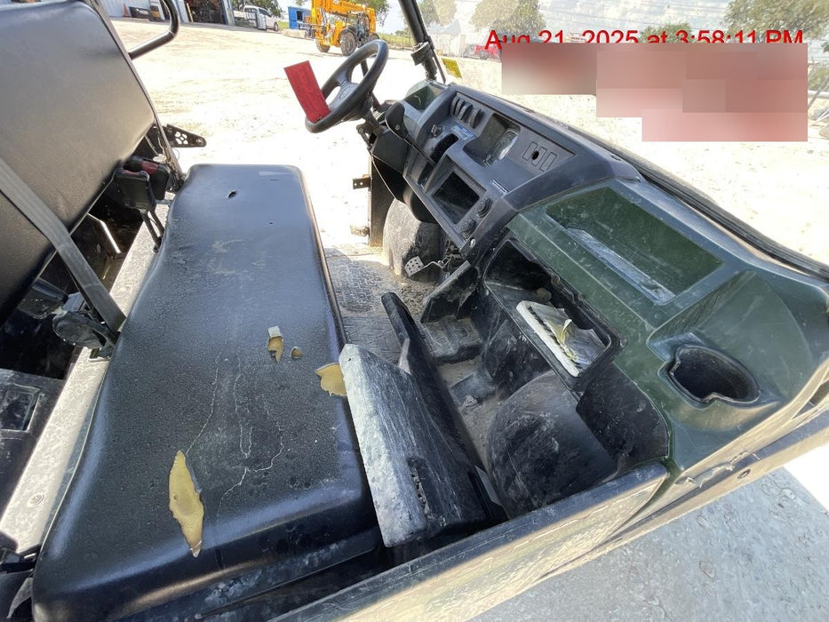 Kawasaki Mule PRO-DXT Standard Options, Backup Alarm, Beacon, Plastic Hard Top, Poly Windshield, Horn Kit