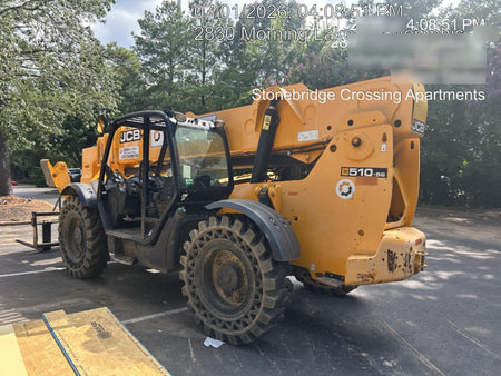 2020 JCB 510-56 Canopy, Solid Tires, Work Lights, Beacon, Aux Hydraulics, Back up Alarm, Lifting Eye, ES Decals