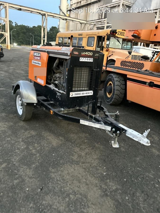 2022 Lincoln Electric LE400 Kubota V1505, Trlr, Cable Rack, Light Kit, ES Decals, T3