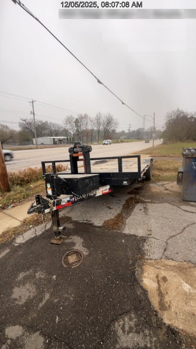 2024 TEXAS PRIDE TRAILERS 21' Lowboy Gravity Tilt Bed 14K Bumper Pull Trailer