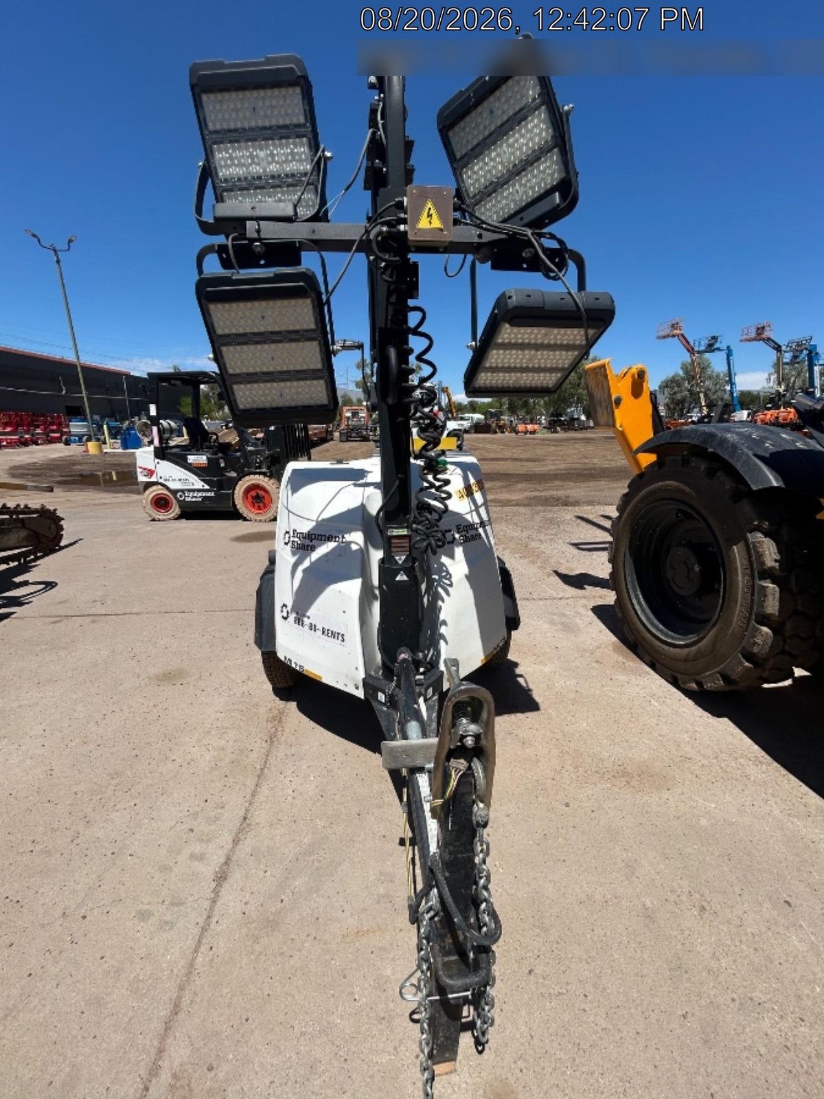 2024 Generac MLT2 Diesel, Flex Switch 120V Input, Powerzone Controller, 
(4) 320W LED Lights, 4kW Generator, 39.9 Gal Fuel Tank, 2" Ball, T3