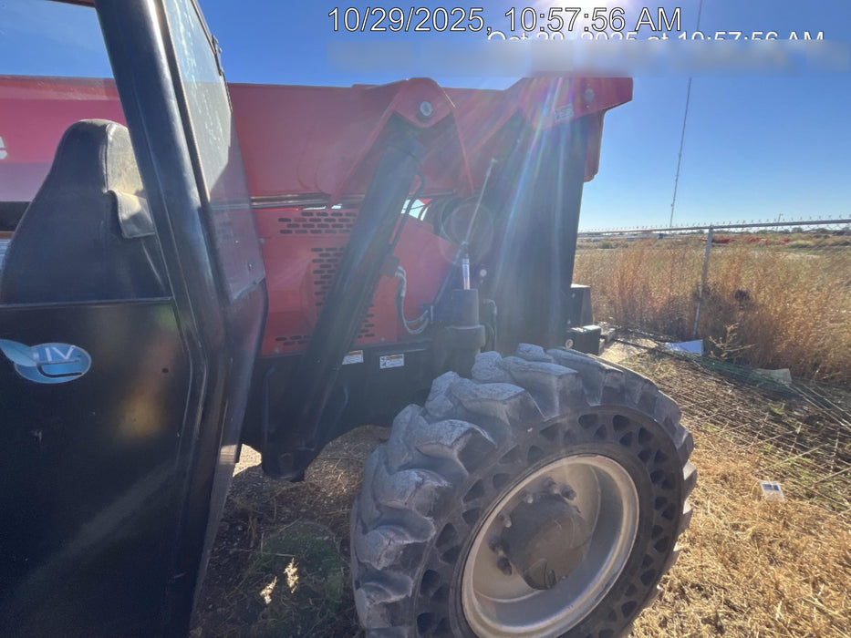 2019 Manitou MTA12042 Canopy, 120 HP , Solid Tires, Work Lights, Lift Hook, Auxiliary Hydraulics w/66" Carriage and 60" Forks