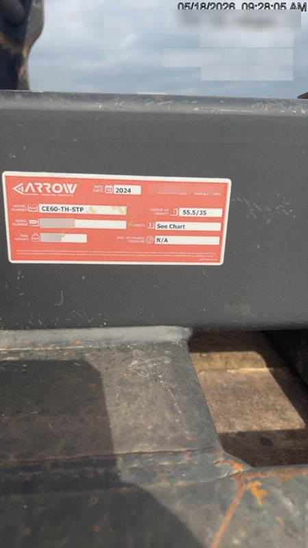 2024 ARROW MATERIAL HANDLING CE60-TH-STP