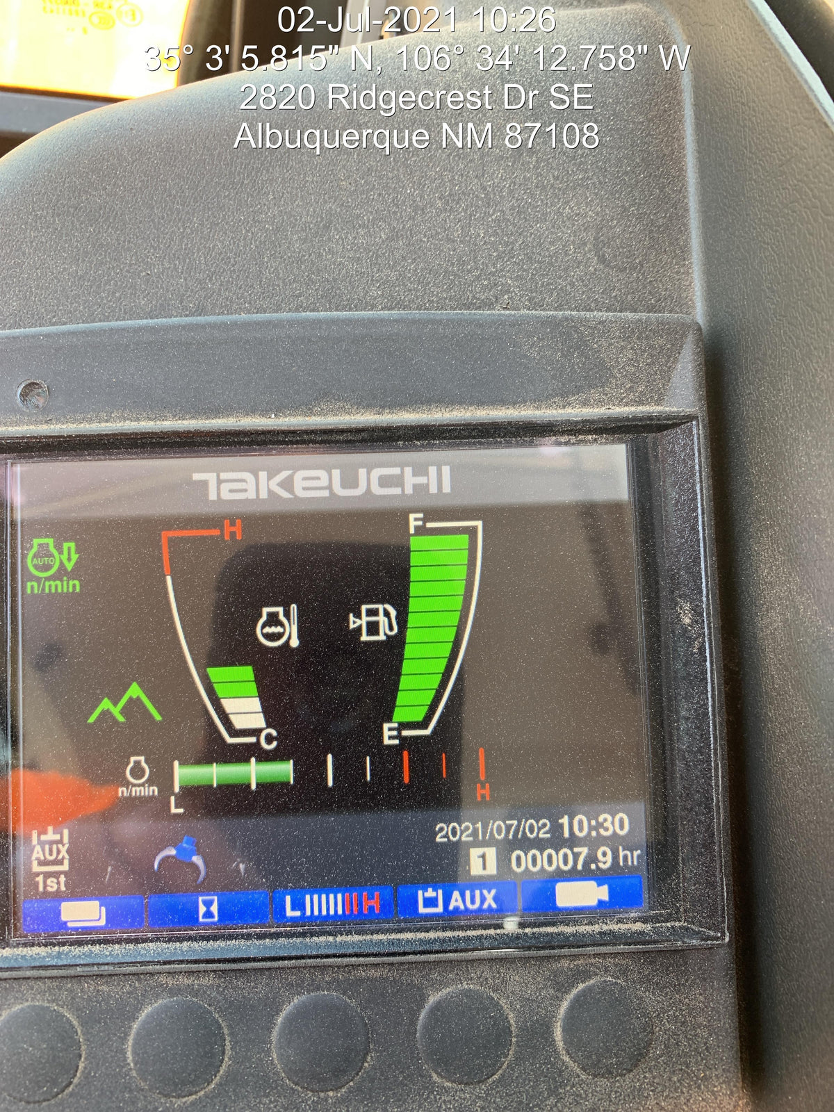 2021 TAKEUCHI TB290C