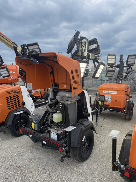 2024 Generac MLT2 Diesel, Flex Switch 120V Input, Powerzone Controller, 
(4) 320W LED Lights, 4kW Generator, 39.9 Gal Fuel Tank, 2" Ball, T3