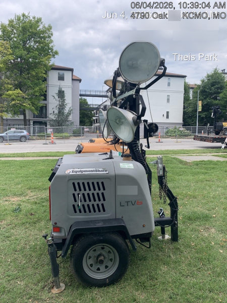 2019 Wacker Neuson LTV6L-MH Wacker Neuson LTV6L Mobile Light Tower w/Fuel Level Sensor Installed