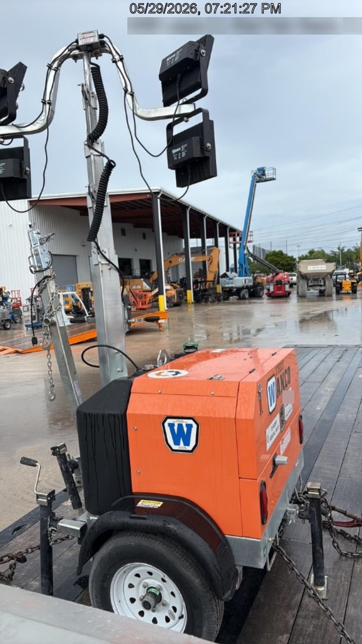 2023 Wanco WLTT-4MM4K Diesel, Deep Sea Controller, Shore Power Plug, Auto Start, (4) 350W LED Floodlights, 4kW Generator, 60 Gal Fuel Tank, 2" Ball, T3