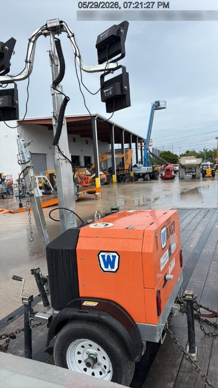 2023 Wanco WLTT-4MM4K Diesel, Deep Sea Controller, Shore Power Plug, Auto Start, (4) 350W LED Floodlights, 4kW Generator, 60 Gal Fuel Tank, 2" Ball, T3