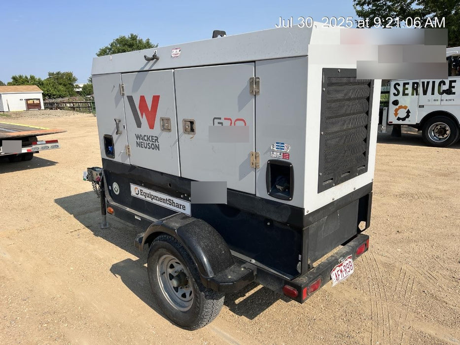 2019 WACKER NEUSON G70