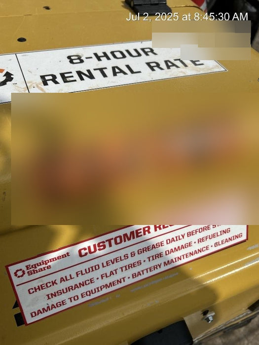 2022 Allmand NLV3GR (4) LED Light Fixture 350W, 23' Vertical Mast, 3kW Prime, Towable, ES Decals, T3