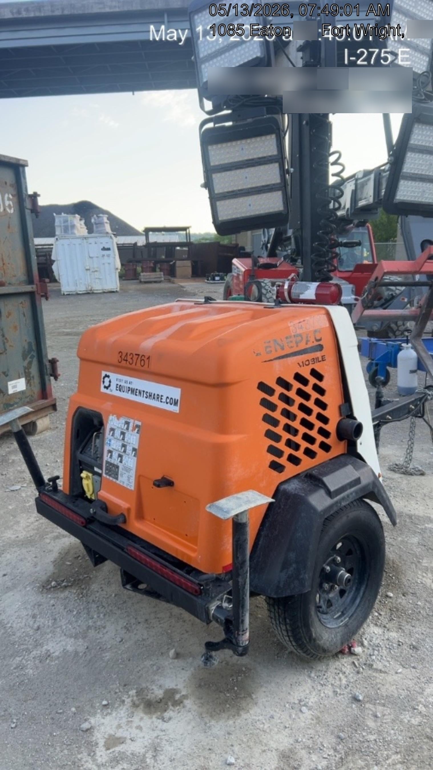 2023 Generac MLT2 Diesel, Flex Switch 120V Input, Powerzone Controller, (4) 320W LED Lights, 4kW Generator, 39.9 Gal Fuel Tank, 2" Ball, T3