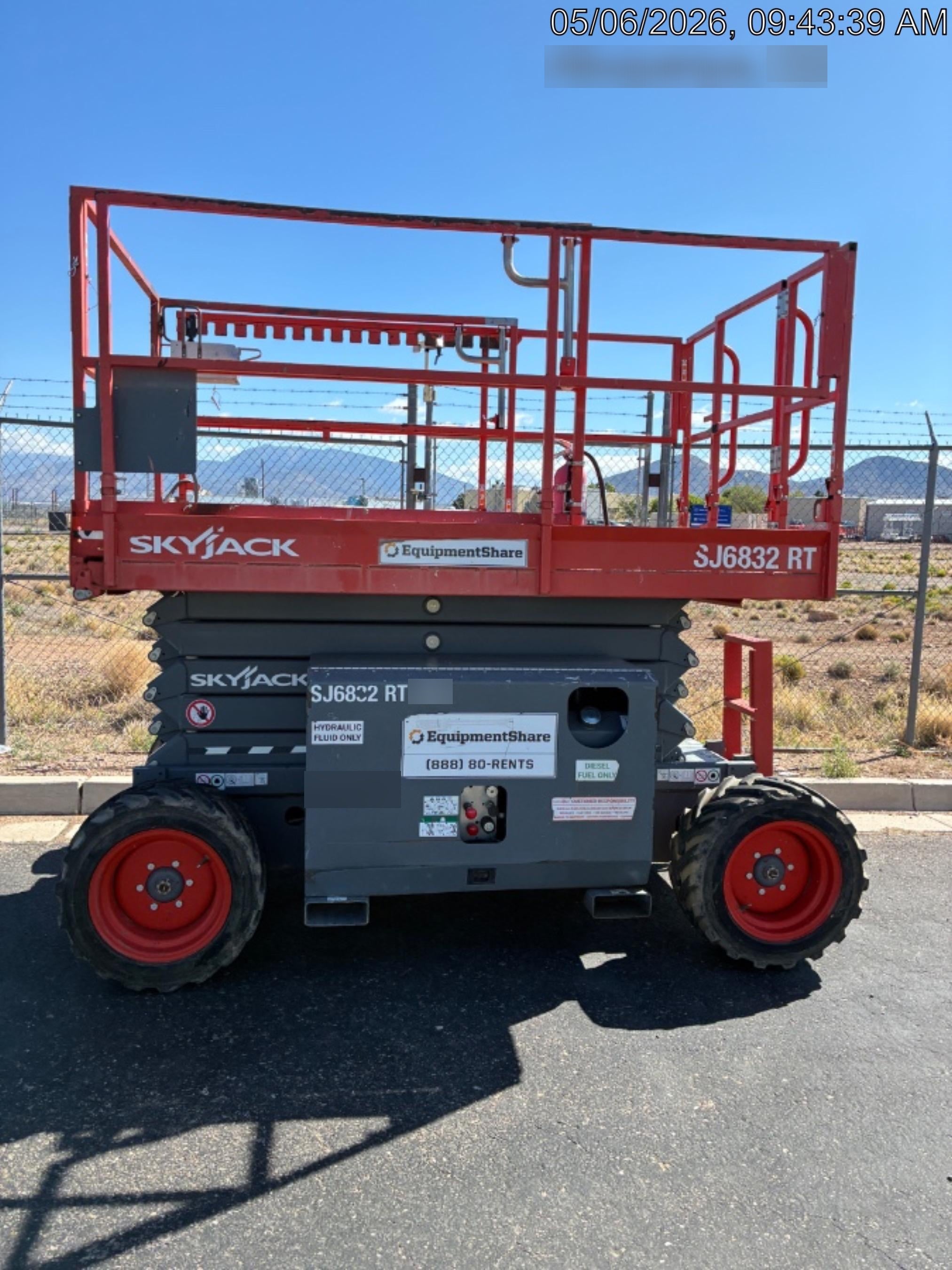 2019 SKYJACK SJ6832 RT