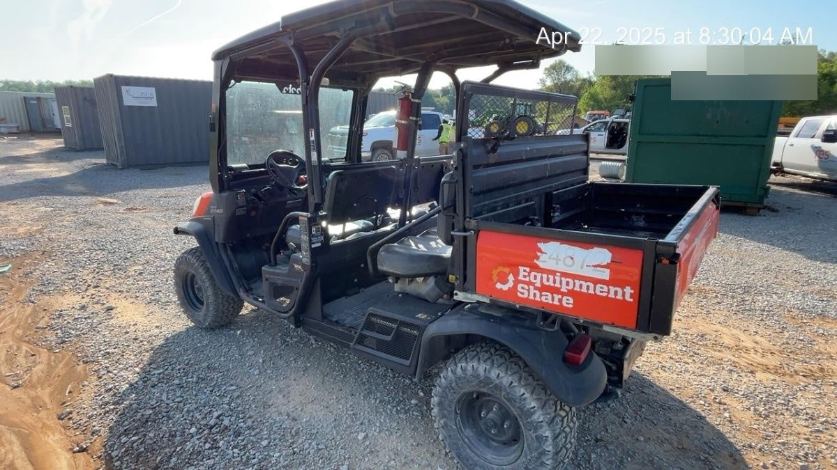 Kubota RTV-X1140W-H Kubota RTVX1140WH 4wd Utility Cart, LED Strobe, Windshield Tempered Glass, Pastic Canopy, Wire Harness Kit, Backup Alarm