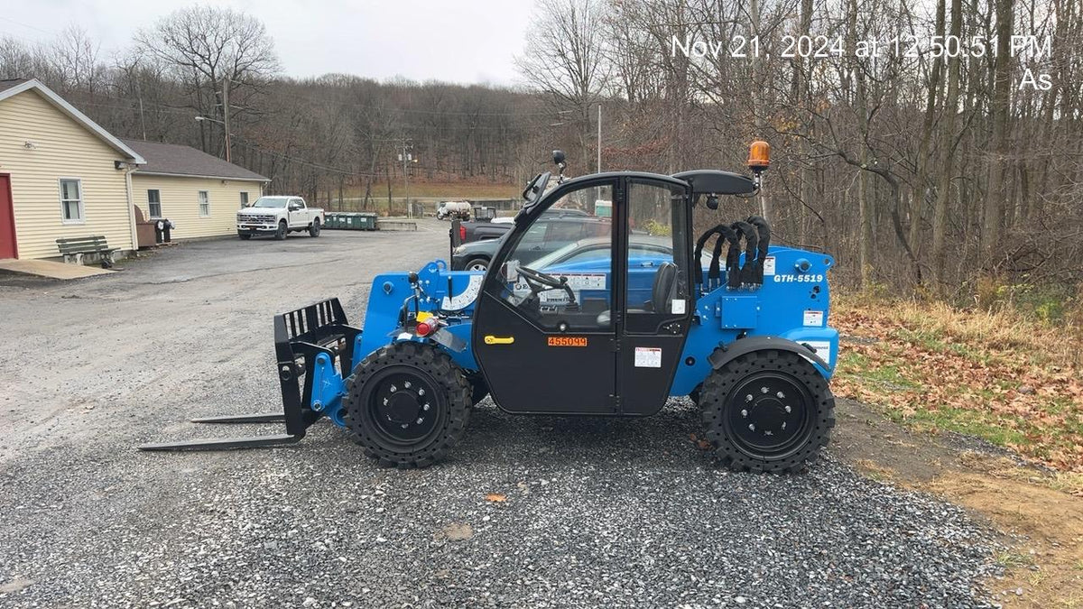 2024 Genie GTH-5519 74Hp Dsl, Cab/Heat/Air, Solid Tires, LED WL, T3 + Access Control