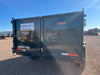 2025 TEXAS PRIDE TRAILERS 14'L x 7'W 5 Cu Yd Trunnion Hydraulic Dump