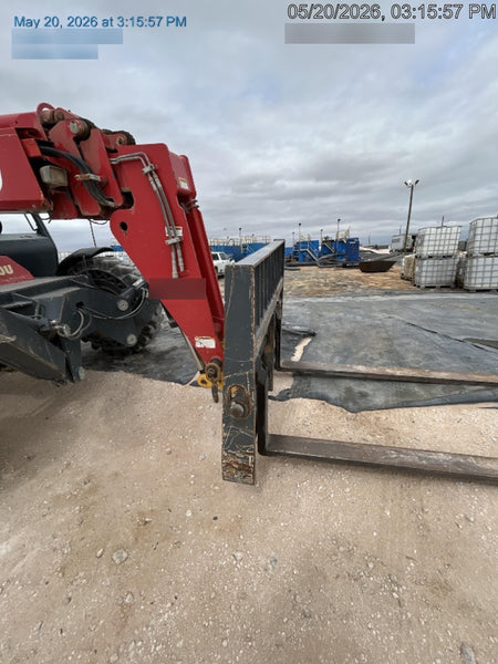 2018 Manitou MTA10055 MTA10055 - 120 HP T4, Canopy, Worklights/Strobe, Beacon, 66" Carriage, 60" Forks, Solid Tires, Lift Hook, Aux Hydraulics